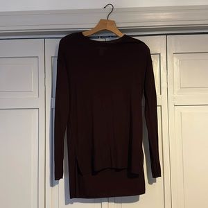 H&M burgundy light weight sweater